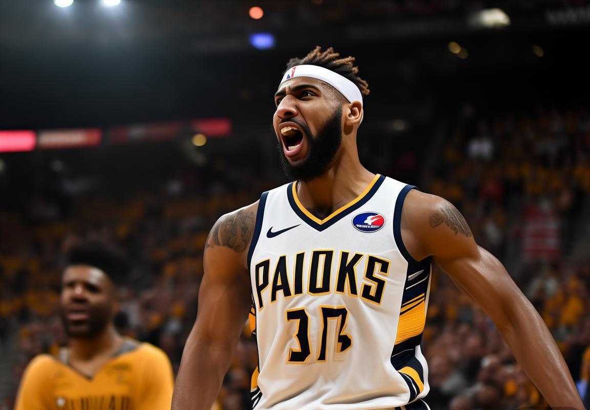 湖人憾负步行者！多诺万·米切尔空砍43分，安德鲁·内姆哈德压哨三分绝杀夺NBA当日最佳球员